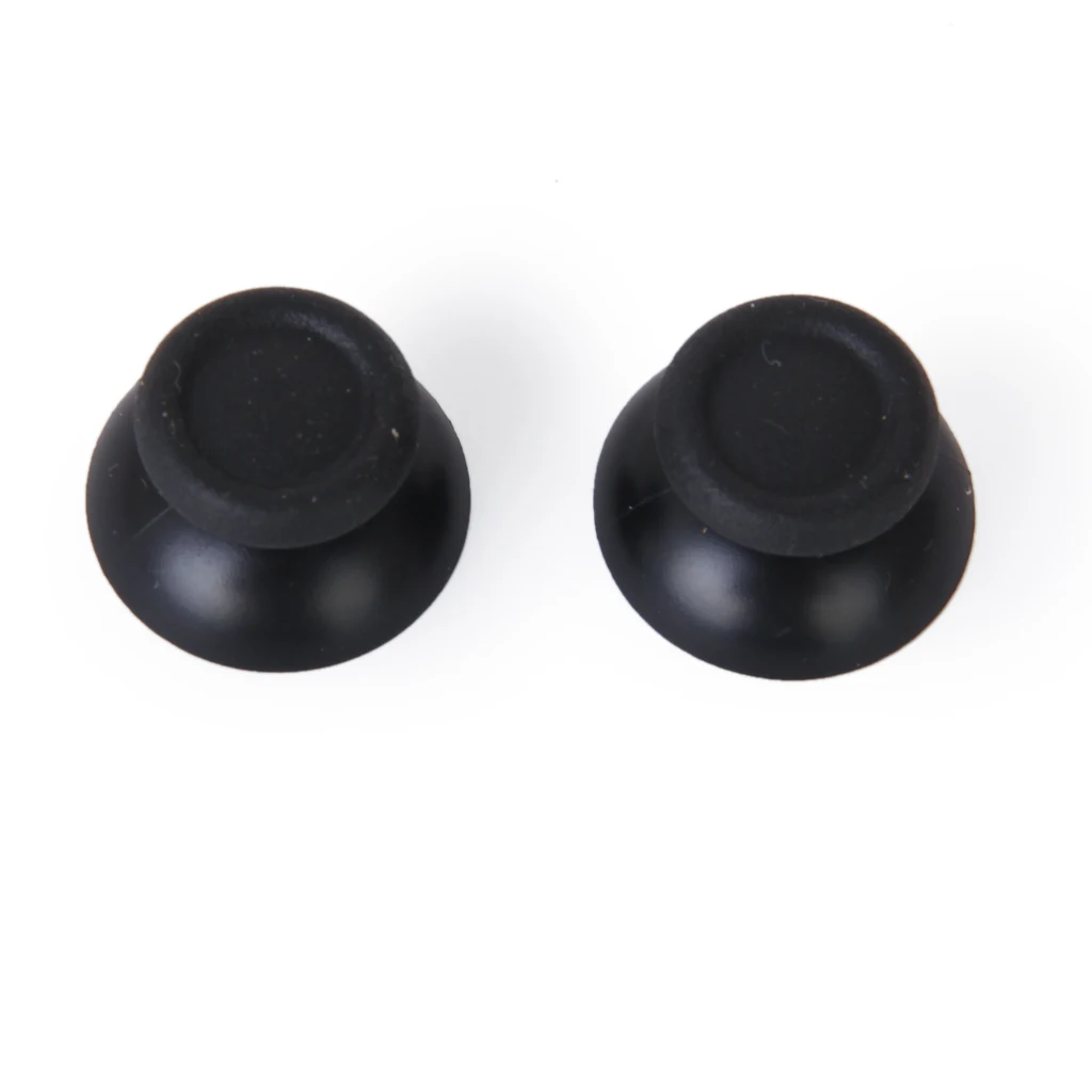 1Pair New Replacement Thumbstick  Joysticks Cap Thumb Stick For Sony PlayStation 4 PS4 Controller,Black