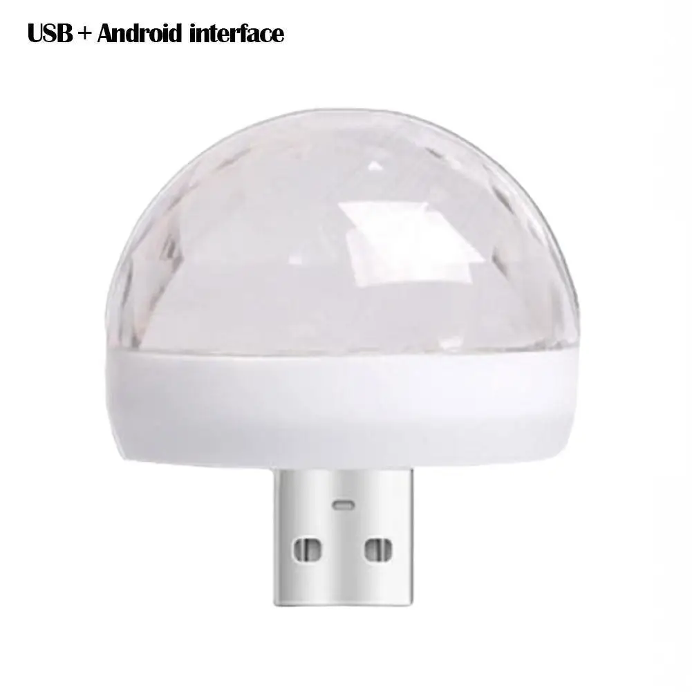 1 шт. мини USB светодиодный дискотечный сценический светильник портативный