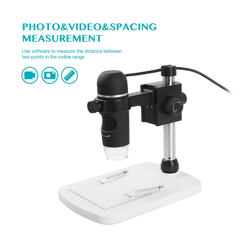 AOMEKIE 300X USB цифровой микроскоп зум 5MP HD 8 светодиодный карманный микроскоп цифровой портативный детектор кожи PCB инструмент для ремонта