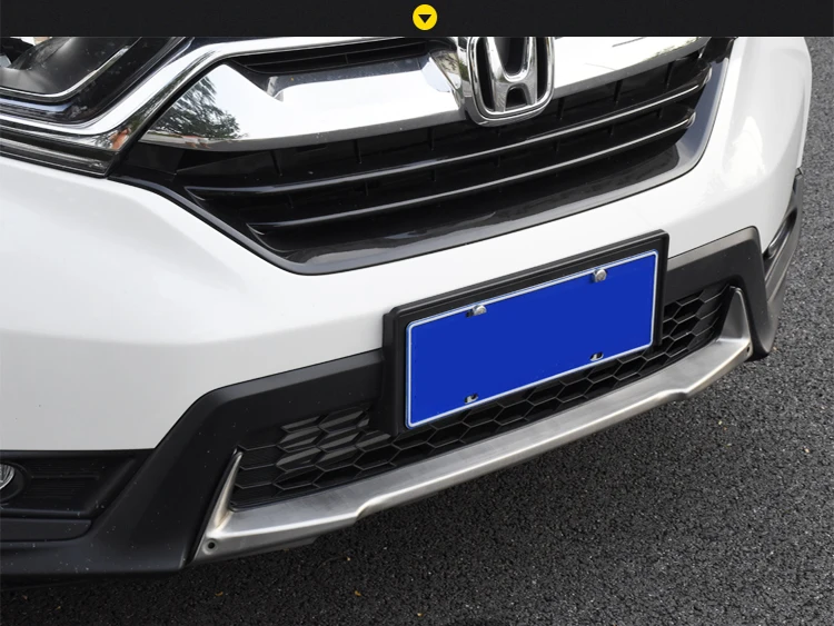 Для Honda CR-V CRV, Защита бампера пластина высокого качества из нержавеющей стали передняя+ задняя авто аксессуары