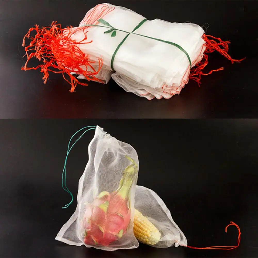 

Garden Vegetable Grapes bags Apples Fruit Protection Bag Agricultural Pest Control Anti-Bird Mesh Bags 15*25cm 20*30cm 25*35cm
