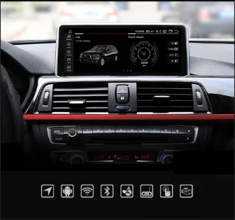 Discount 10.25" Qualcomm 8 Core Android 9.0 4GB IPS for BMW Series 3 F30 F31 F34 Series 4 F32 F33 F36 GPS Navigation Head unit iDrive 4