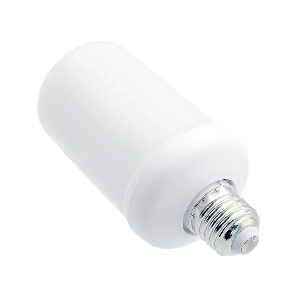 Ampoule E27 светодиодный динамический эффект пламени Кукуруза лампа 4 режима AC 85-265V Мерцающая эмуляция Гравитация Декор лампа креативная лампа в стиле огня