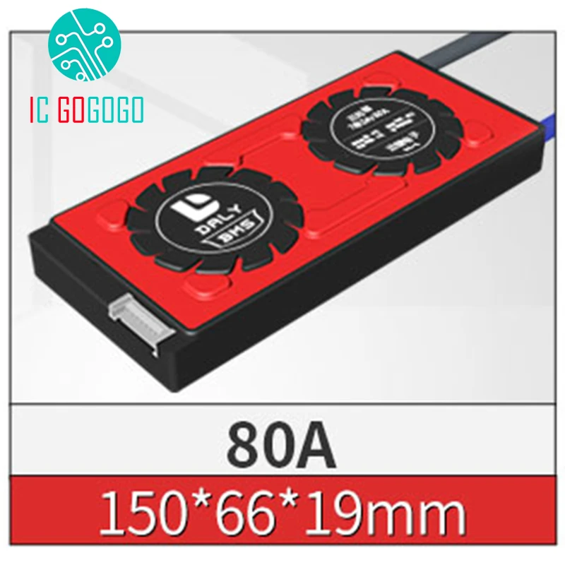 Аккумулятор лто BMS 80A плата защиты цепи 2.4в литиевая Titanate батарея PCM 30S 25S 20S 15S 10S 5S 12В