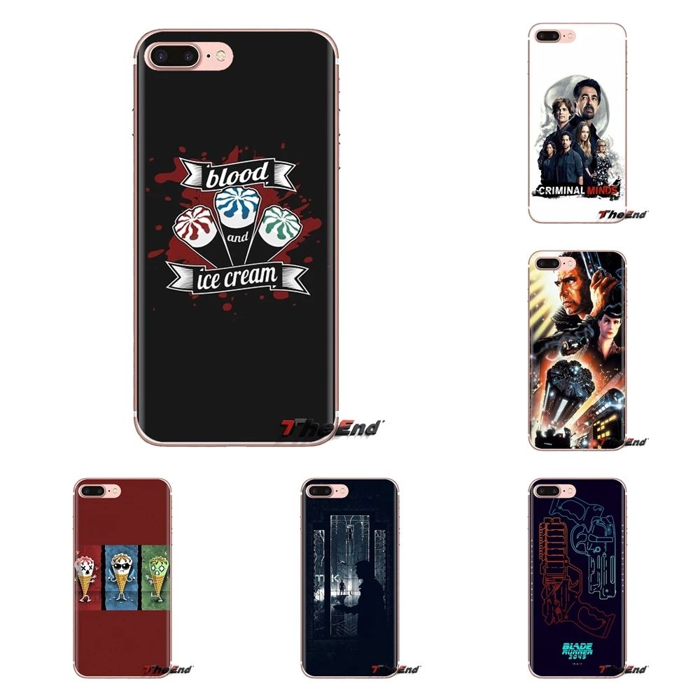 Soft TPU Phone Case For Sony Xperia Z Z1 Z2 Z3 Z5 compact M2 M4 M5 E3 T3 XA Aqua LG G4 G5 G3 G2 Mini Blade Runner Criminal Blood |