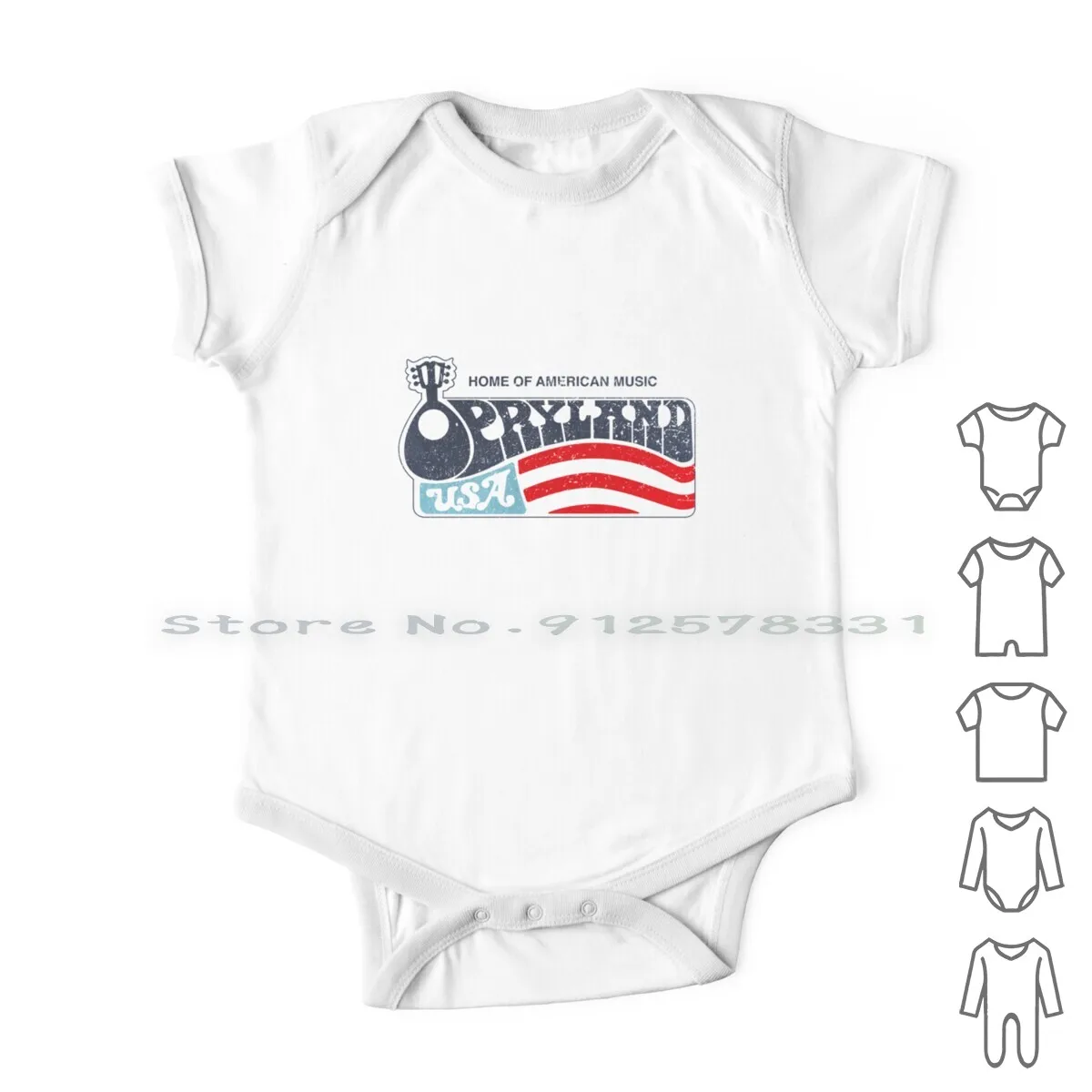 

Opryland Usa Distressed Design | Opryland Usa | Nashville Tennessee Newborn Baby Clothes Rompers Cotton Jumpsuits Opryland Usa
