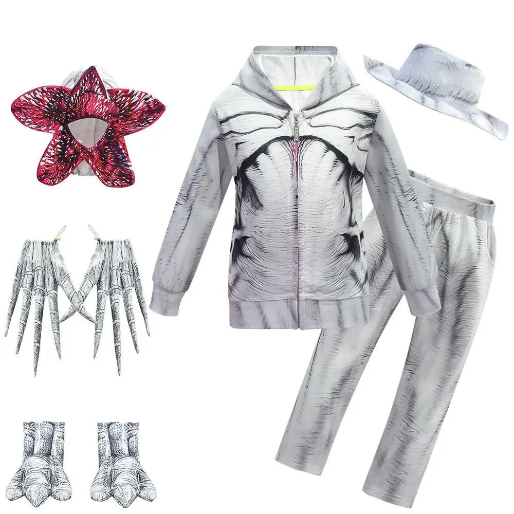 Очень странные дела 3 человек-костюм для косплея цветок демогоргон Хэллоуин