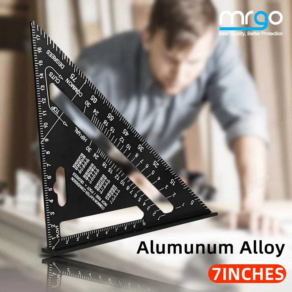 Triangle Ruler Angle Triangular Swanson Try Square Joiner Protractor Construction tools Carpenter's Marking Woodworking | Инструменты