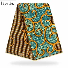 Высокое качество Африканский Воск принты ткань голландский воск с платьем ткань хлопок/батик настоящий воск голландский F911-16