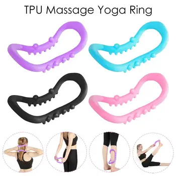 

TPU Massage Yoga Ring Yoga Circle Dual Grip Yoga Pilates Ring Yoga Ring Pilates Ring Stretching Beauty Back Thin Back