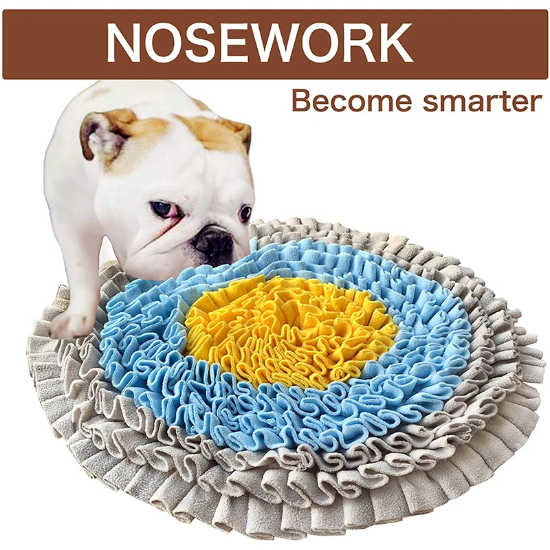 Benepaw Durable Pet Snuffle Mat Dog Nosework Feeding Sniffing Mat