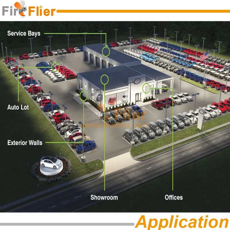 Waterproof Led Street Light 150w 200w Application