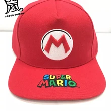 Frdun, летняя бейсбольная кепка для косплея, супер-Марио, мужская и женская кепка, бейсбольная кепка Mario-Bros, новая детская шапка ручной работы для взрослых