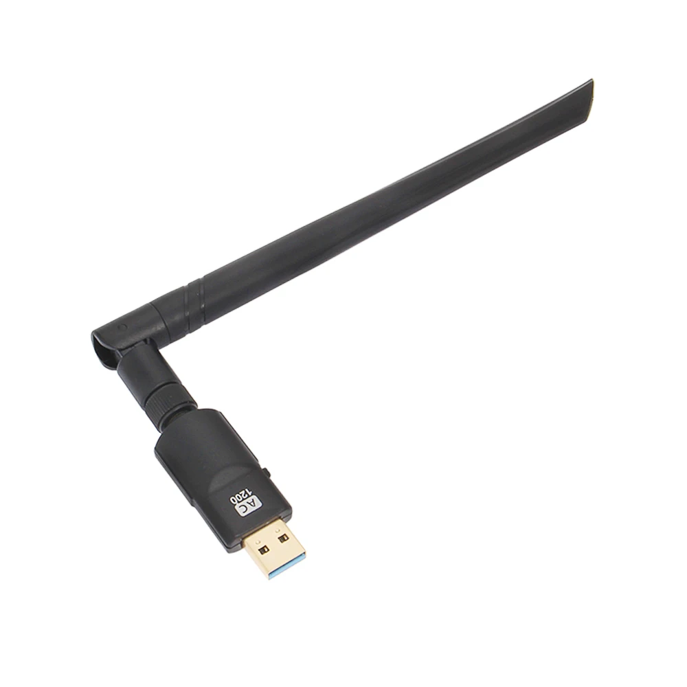 USB 3,0 1200 Мбит/с Wifi адаптер двухдиапазонный 5 ГГц 2,4 ГГц 802.11AC RTL8812BU Wifi антенна сетевой адаптер карта для ноутбука Настольный