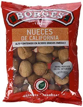 

Borges Nueces de California con Cáscara - 500 gr [Pack de 4]
