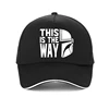 Unisex Hats For Men Women Hip-Hop Adjustable Baseball Cap Breathable Quick-dry Mandalorian ​Gorras Hombre Casquette Homme кепка 1