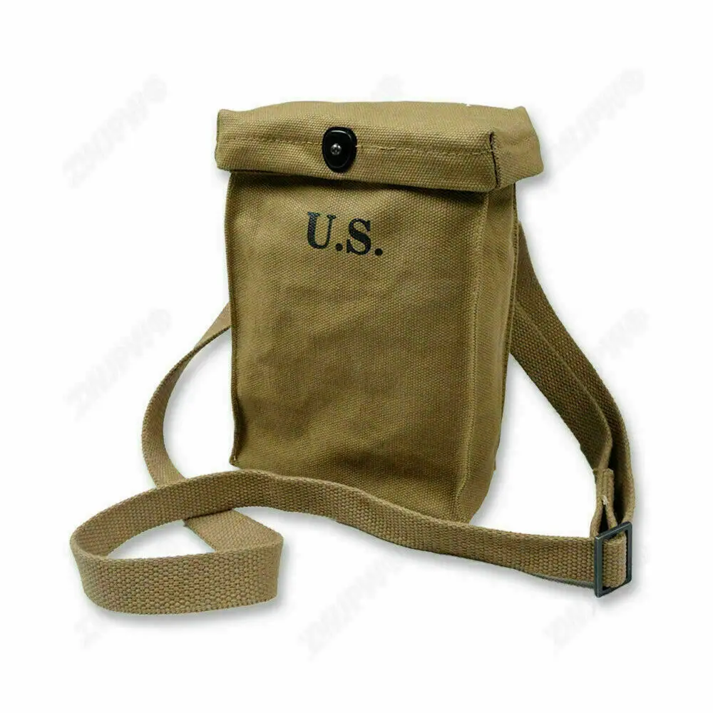 WWII US ARMY PARATROOPER THOMSO AMMO POUCH ARTICLE 6 CAPACITY POUCH military ammo pouch