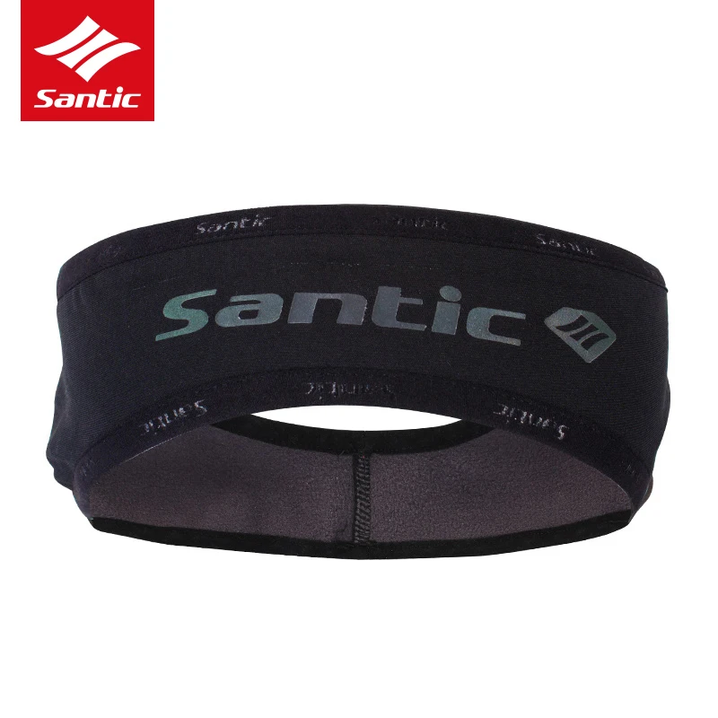 6C09051 Santic зимняя теплая Спортивная Кепка, ветрозащитная велосипедная Кепка, маска для лица, эластичная Лыжная альпинистская Кепка для бега, головной убор, 0-10 градусов - Цвет: 6C09051