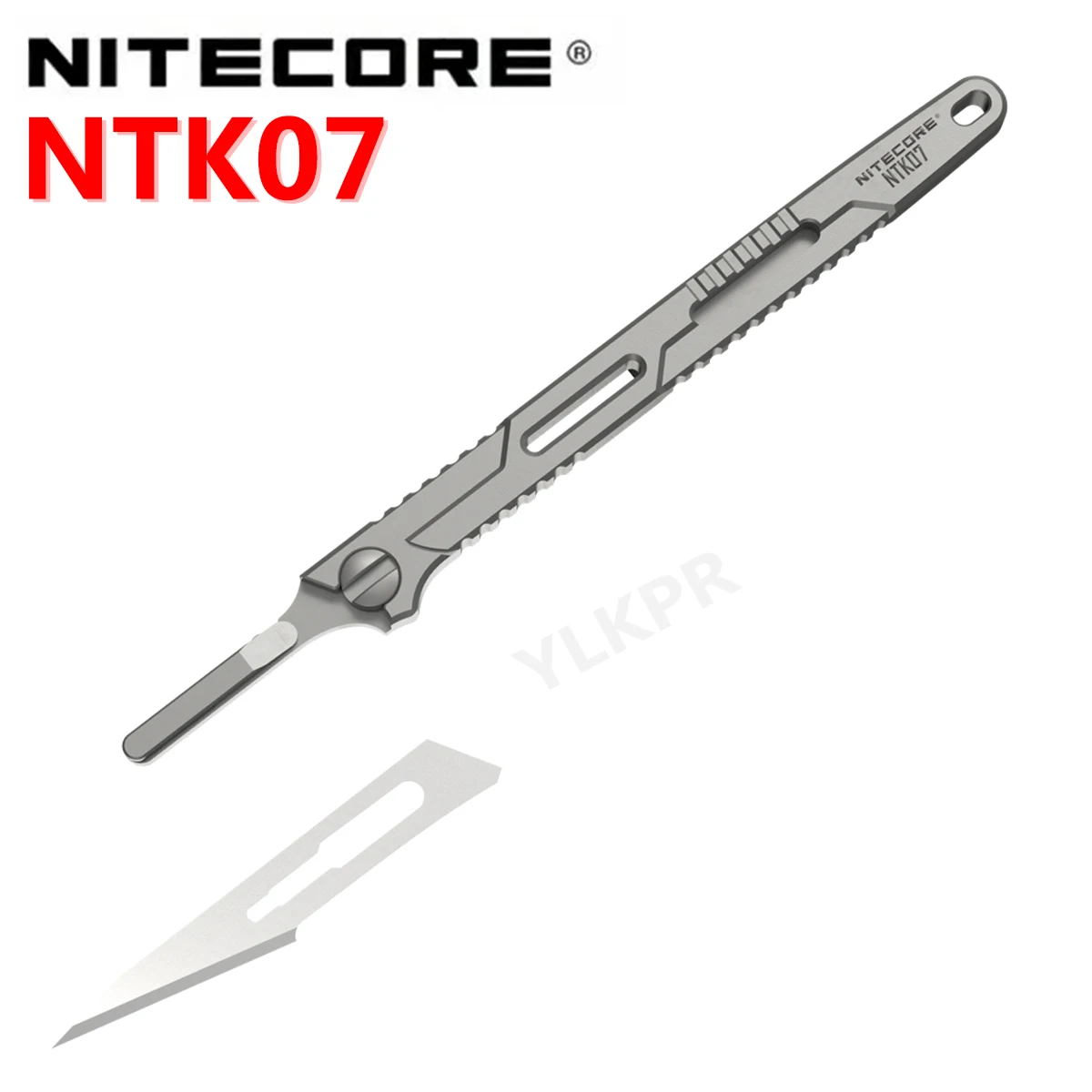 Интегрированный нож из титанового сплава Nitecore NTK07 изготовлен TC4 с использованием