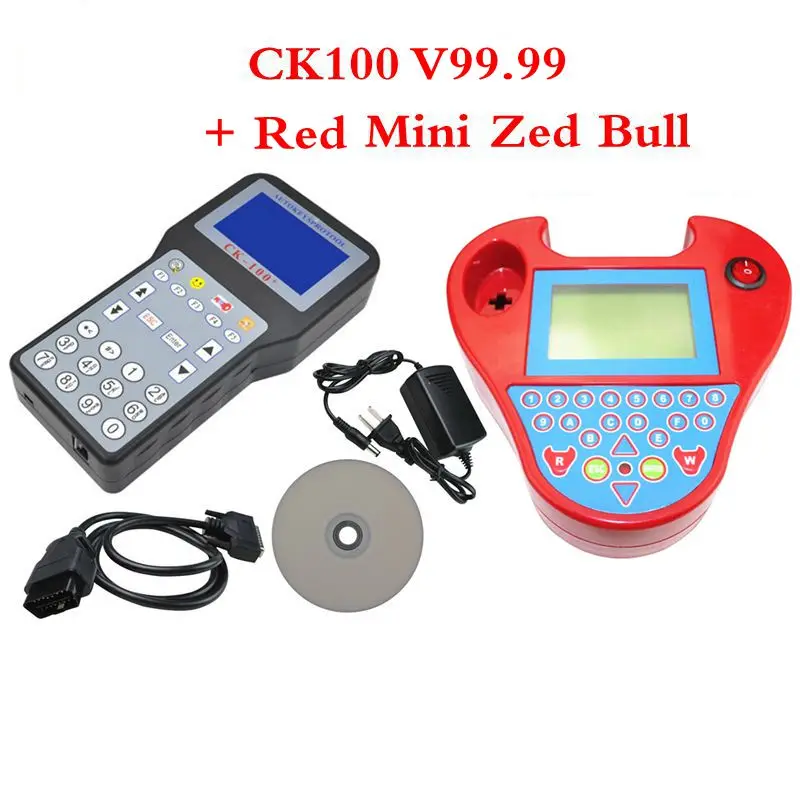 Лучшее качество поколения CK100 ключ программист v46,02 v99,99 мини-zed-bull CK 100 ключ программист с 1024 жетонов ограниченный CK-100 - Цвет: V99.99 Red Zed Bull