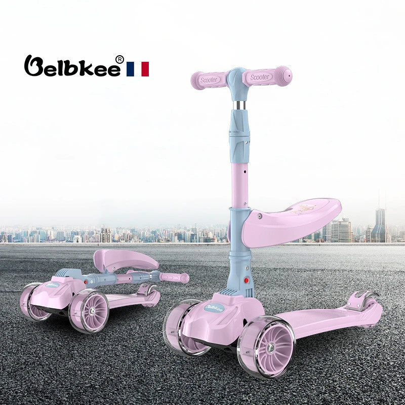 pink baby scooter