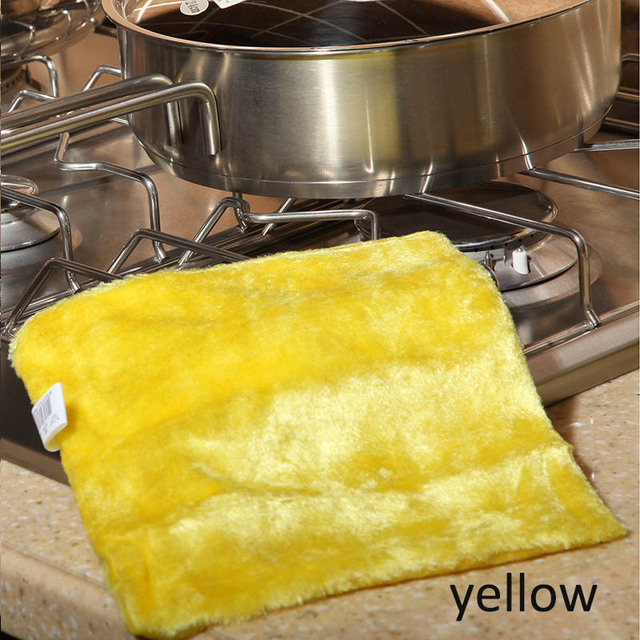 Absorbent Washing Towels Not Oil Contaminated Cleaning Cloth Kitchen Supplies Ultra-fine Microfiber Multifunction