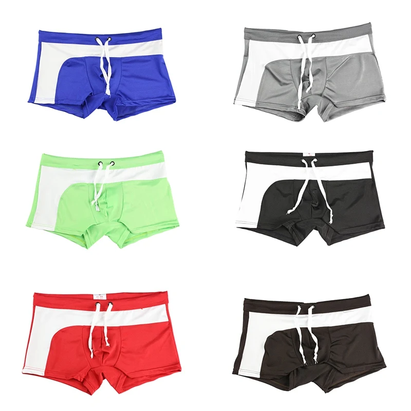 Мужские сексуальные трусы Briefs купальная одежда для бега пляжное нижнее белье трусы плавки быстросохнущие мужские плавки