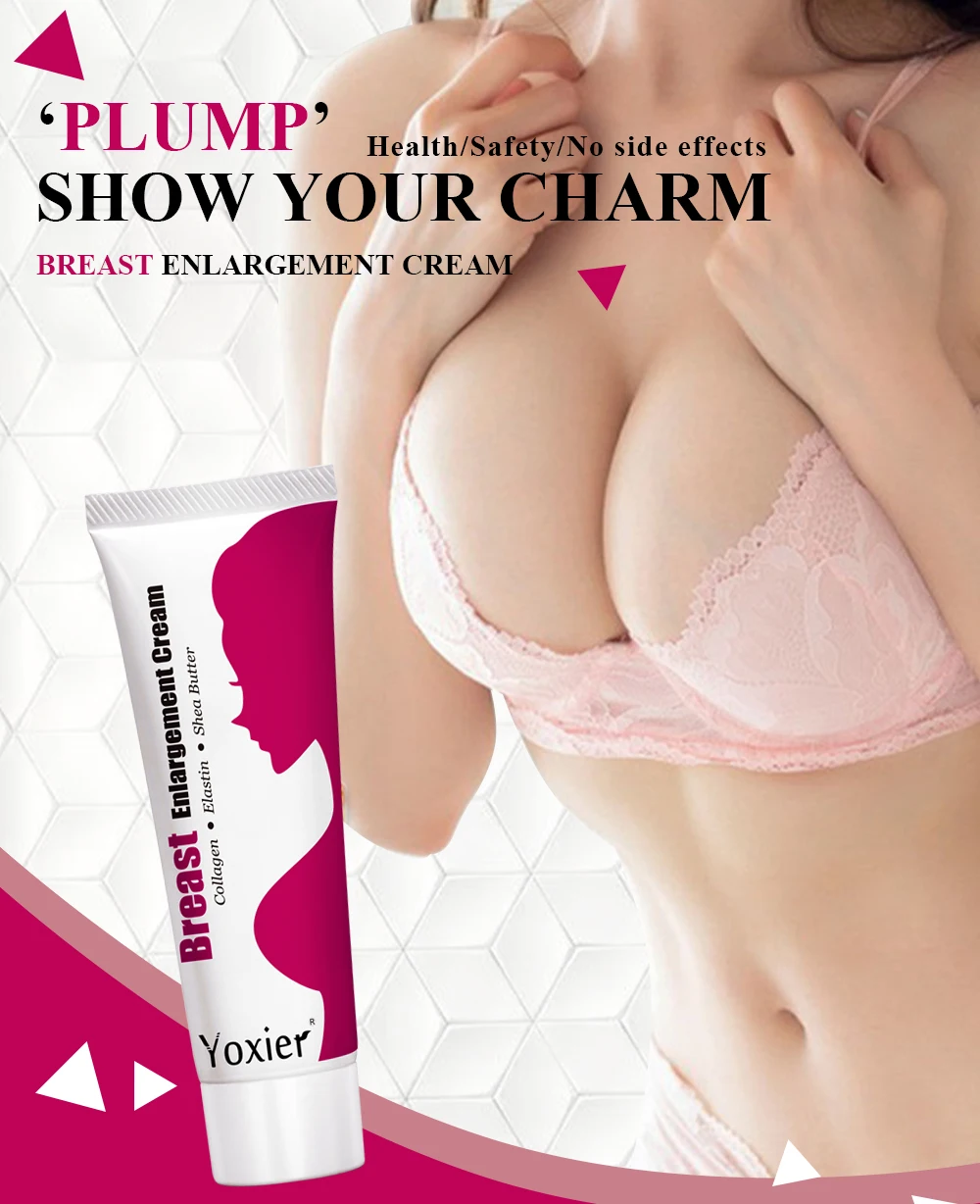 Yoxier Breast Enlargement Cream Promote Female Hormones Breast Lift Firming Massage Best Up Size Bust Elasticity Chest Care 40g