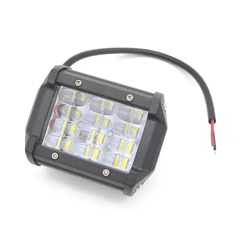 2 шт. автомобильный 12LED рабочий светильник, головной светильник 72 Вт, объектив 4 дюйма 95*75*62 мм, внедорожный автомобиль, 120 градусов, головной светильник s Аксессуары