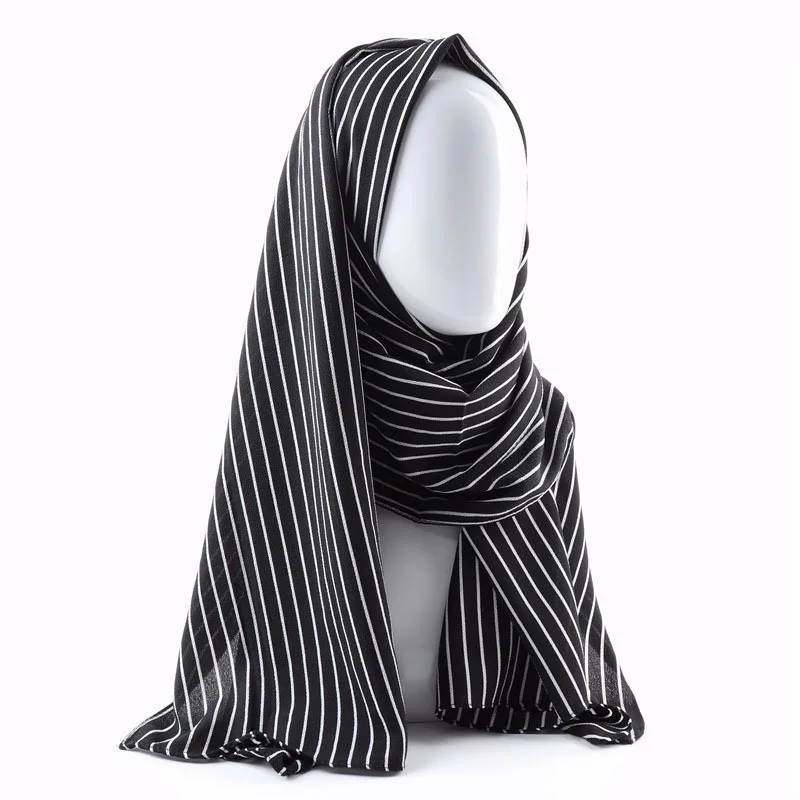 Новое поступление Классический премиум шифон Макси облако хиджаб шарф платок Мягкий Ислам Мусульманские шарфы зима лето солнцезащитный шарф для девочек - Цвет: style 8
