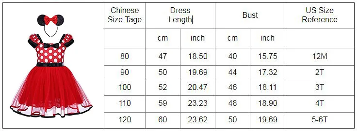 Розовое и красное платье с Минни для маленьких девочек, Повседневное платье в горошек, Filles платье-пачка для дня рождения для малышей маскарадный костюм с Микки Маусом, платье
