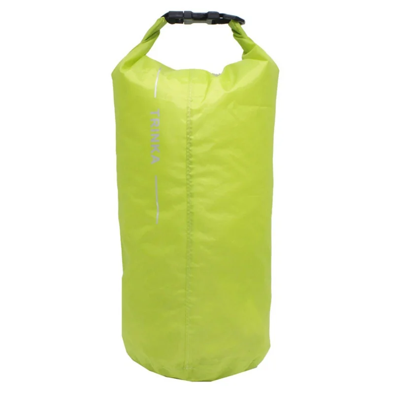 8L нейлоновая ПУ водонепроницаемая сумка для плавания, сумка для хранения, Сумка для кемпинга, походов, походов, катания на лодках, портативная Водонепроницаемая сухая сумка - Цвет: Зеленый цвет