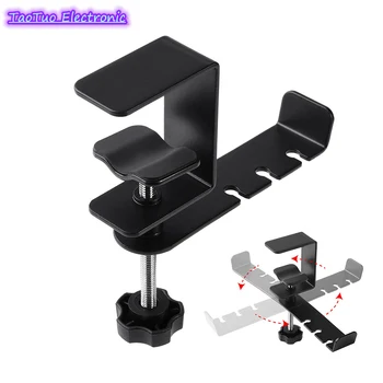 

Wall Mounted Headset Holder Hanger Headphone Bracket Under Desk Hook Earphone Stand Holder for Earphones Accessories