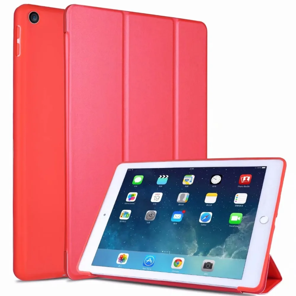 Чехол для iPad 10,2 '3'Pro 10,5 крышка A1701 A1709 A2123 A2153 A2197 A2200 сотовой сеткой из мягкой оболочки Smart sleep wake up из искусственной кожи