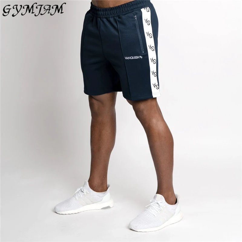 Мужская спортивная одежда из хлопка, модные мужские шорты, повседневные штаны, шорты для бега, фитнеса, мужская одежда