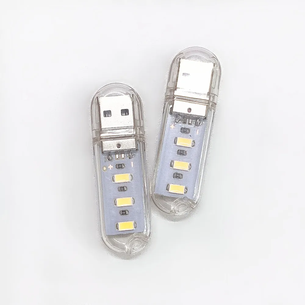 2 шт. USB СВЕТОДИОДНЫЙ светильник для книг s 3 светодиодный SMD 5730 5 В вход питания