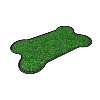 

PETZOOM toilet with grass in the form of a dog bones of small and medium breeds Pet Potty Bone Shape