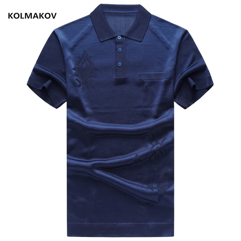 Рубашка поло мужская с коротким рукавом из 2020 шелка|sleeve polo shirt|polo shirt menfashion |