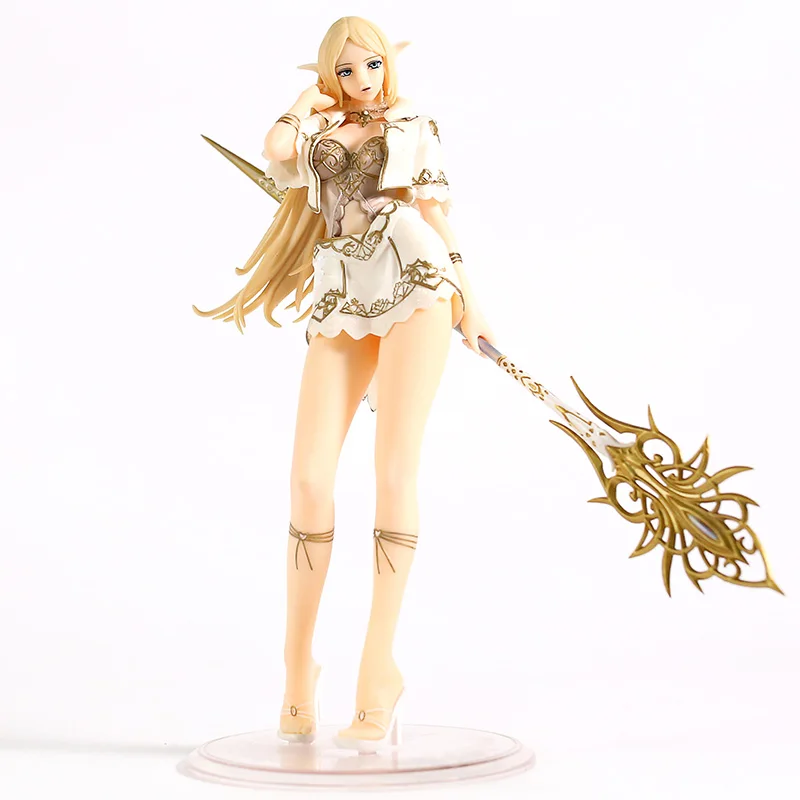 Lineage 2 Elf 1/7 Масштаб ПВХ фигурка Коллекционная модель игрушки