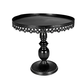 

Dessert Display Tray Exquisite Plates Holder Base Party Fruits Cupcake Wrought Iron Birthday Wedding Decor Round Cake Stand