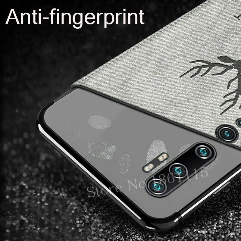 Противоударный тканевый чехол для Xiaomi Redmi Note 9 9s 8T 8 7 Pro Классическая ткань матовая