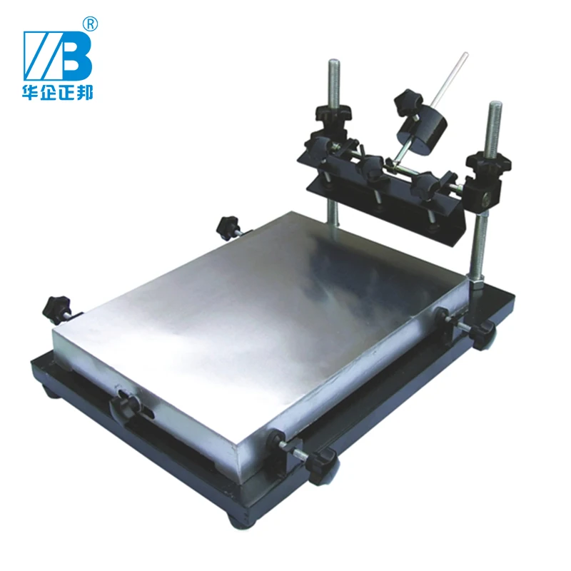 

Smt Manual Solder Paste Printer/Manual PCB Printing MachineSMT Desktop precision printer