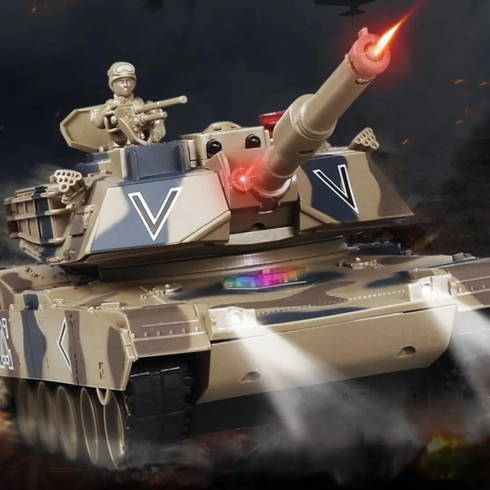 778-1/2/3/4 моделирование 1:24 RC Battle Tank игрушки подсветка для гусеницы дистанционного Управление тяжелой машины танки Игрушки для мальчиков подарок
