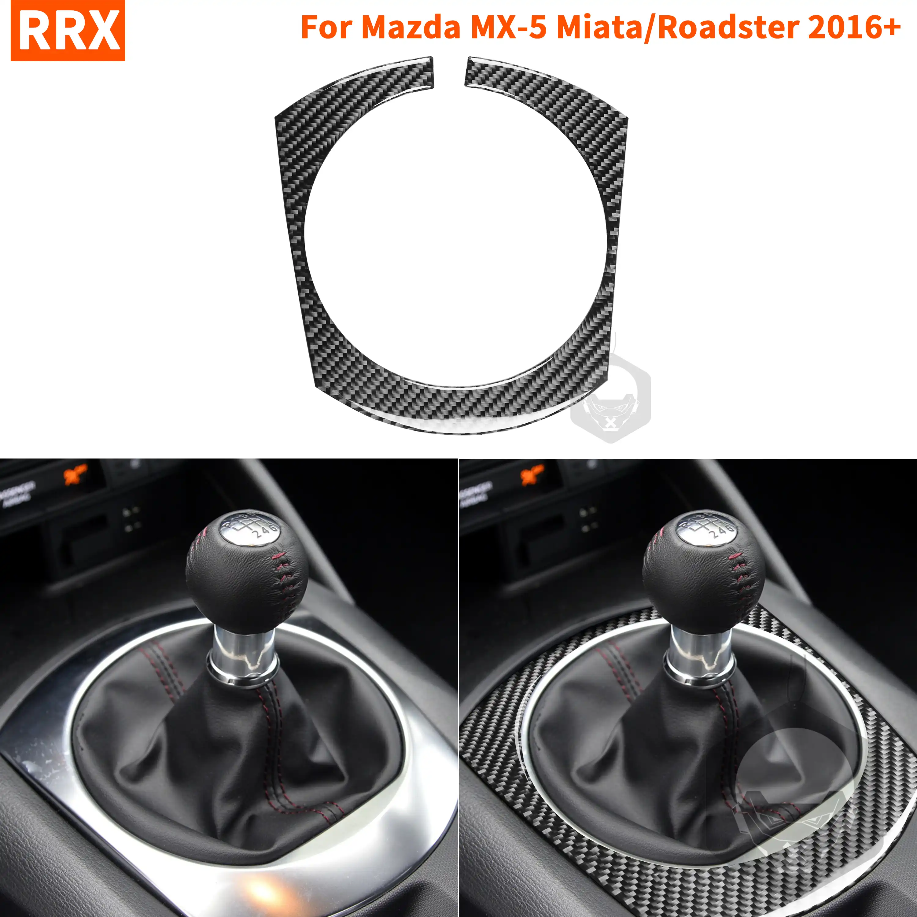 Рамка переключателя передач для Mazda MX 5 родстер Miata объемная наклейка 2016 + MX5 ND из