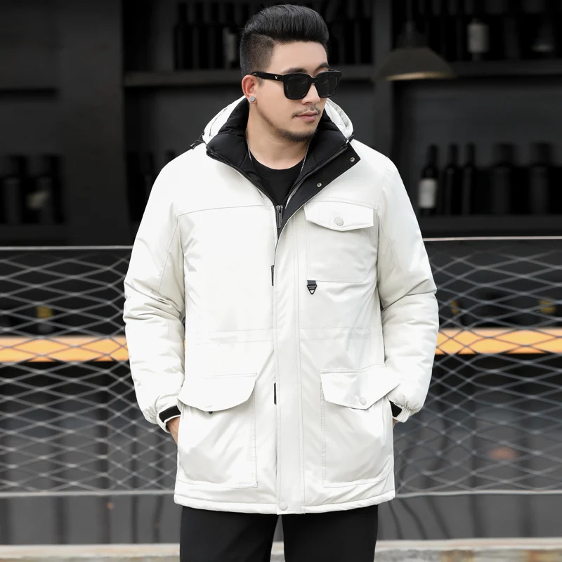 Новинка размера плюс 10XL 9XL 8XL брендовая зимняя длинная парка куртка для мужчин Толстая парка пальто для мужчин стеганая зимняя куртка теплая одежда