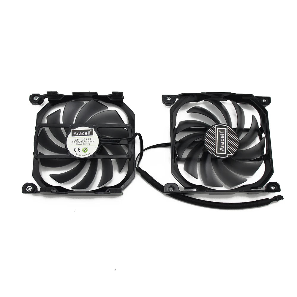 2 шт./компл. для Inno GTX1070TI/1070 GPU VGA карты охлаждающий вентилятор Замена INNO3D GEFORCE GTX 1080