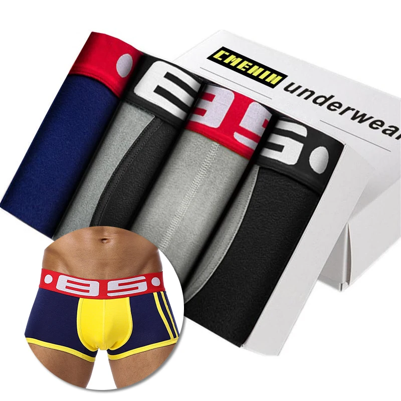 Нижнее белье Cueca T0005 сексуальное Сетчатое нижнее для мужчин|Боксеры| |
