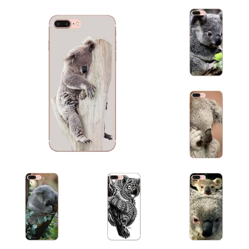Мягкие чехлы из ТПУ для Apple iPhone 4 4S 5 5C 5S SE SE2 6 6S 7 8 11 Plus Pro X XS Max XR Koala Bear | Мобильные