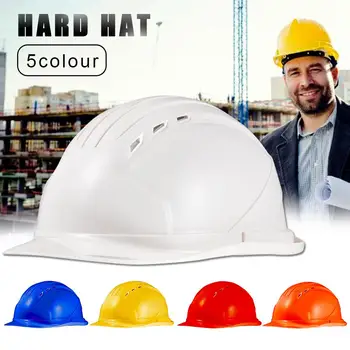 

Adjustable Outdoor Safety Hat Hard High Bearing Capacity Helmet Hat Ventilate Construction Security Cycling Protective
