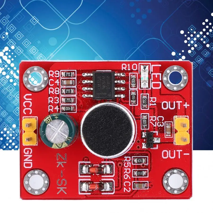 

Voice Control Delay Switch Moudle Sound Activated Control Switch DC 3-9V